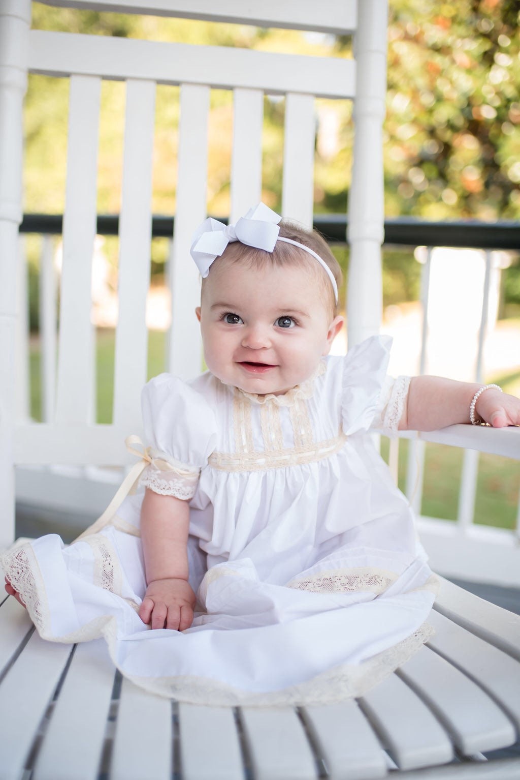 The Duchess Heirloom Dress in White 6M The Duchess Heirloom Dress in White 6M