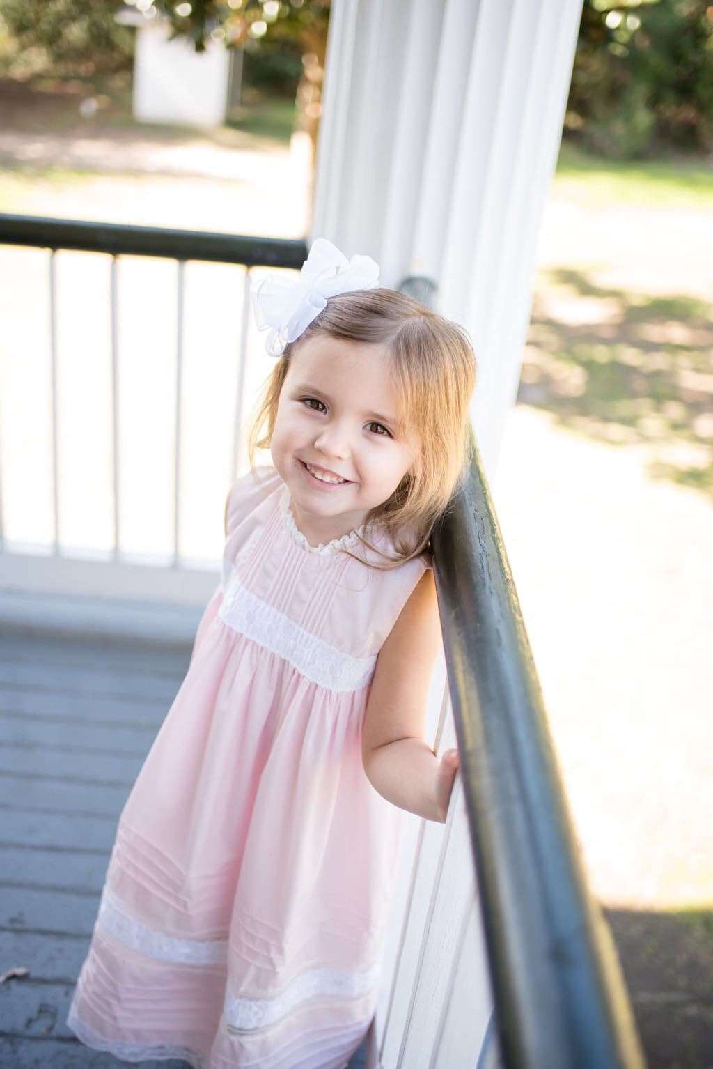 Raindrops on Roses Heirloom Dress in Pink
