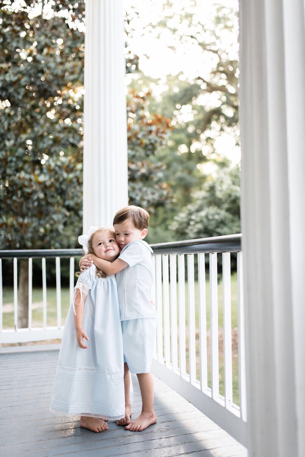 The Victorian Heirloom Dress in Blue