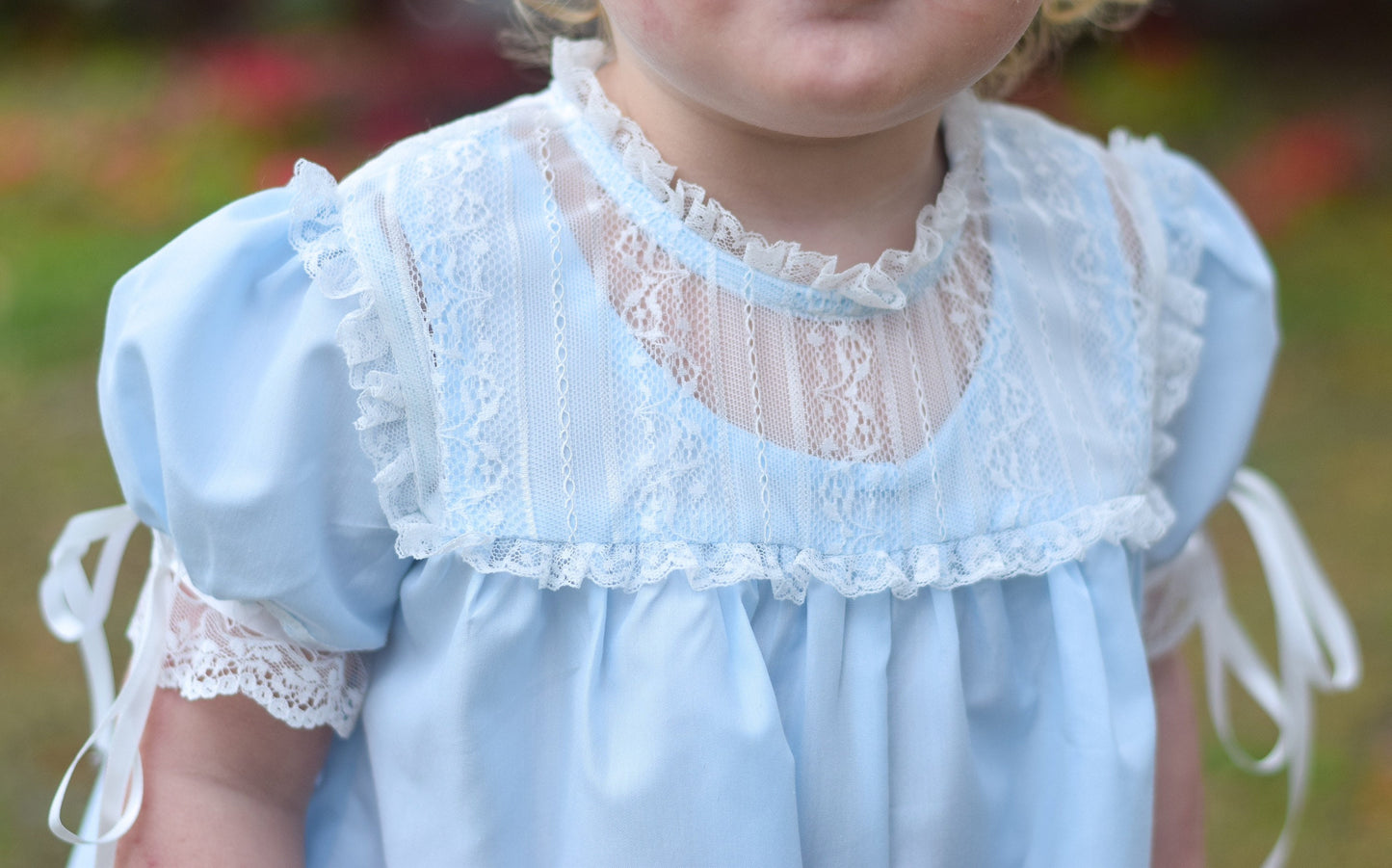 The Victorian Heirloom Bubble in Blue