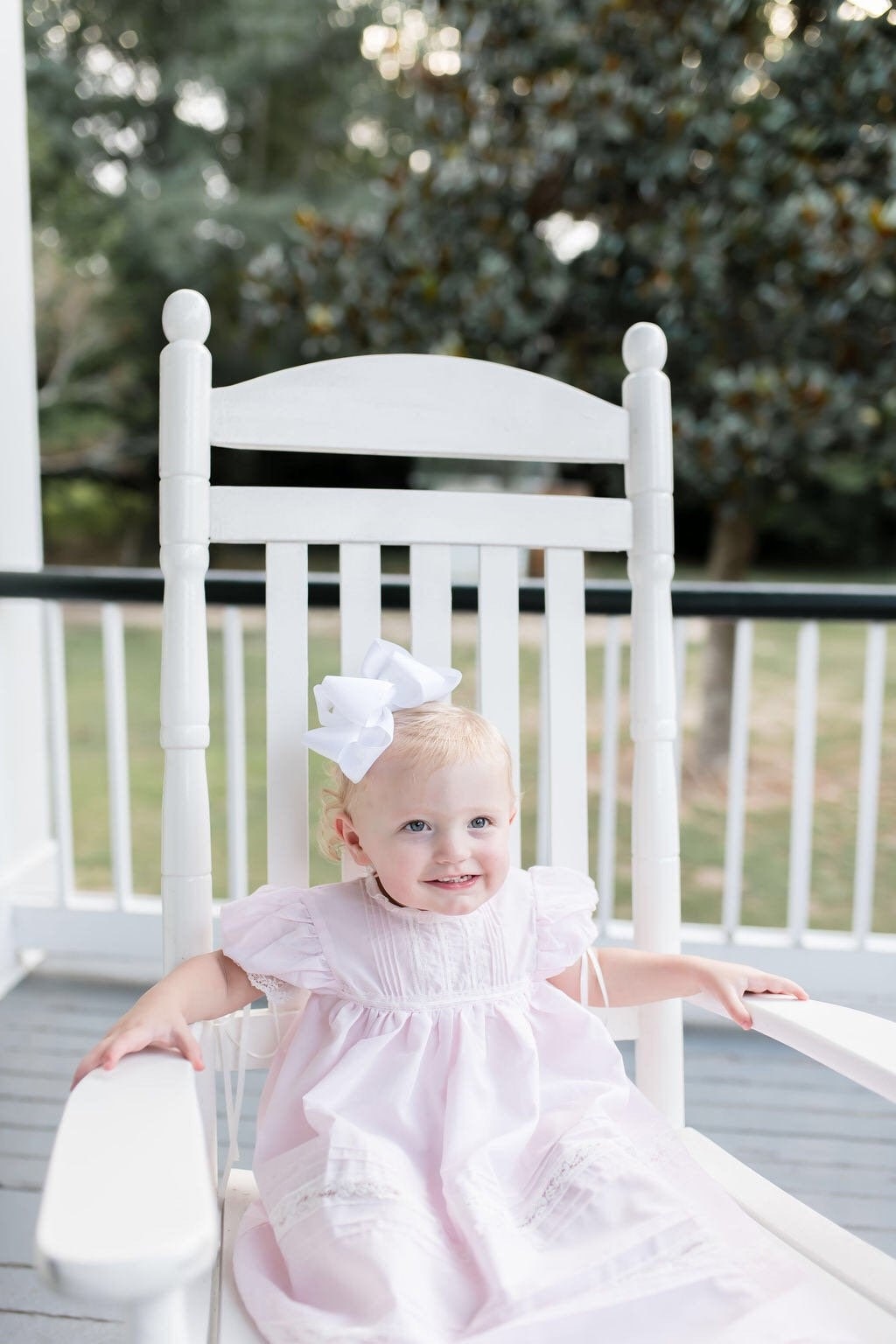white baby dress White Tulle Baby Christening Gown With Bohemian Lace Sleeves, Infant Baptism Dress, Blessing Day Outfit
