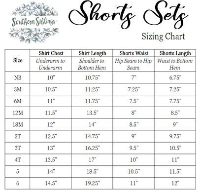 By the Sea Shorts Set