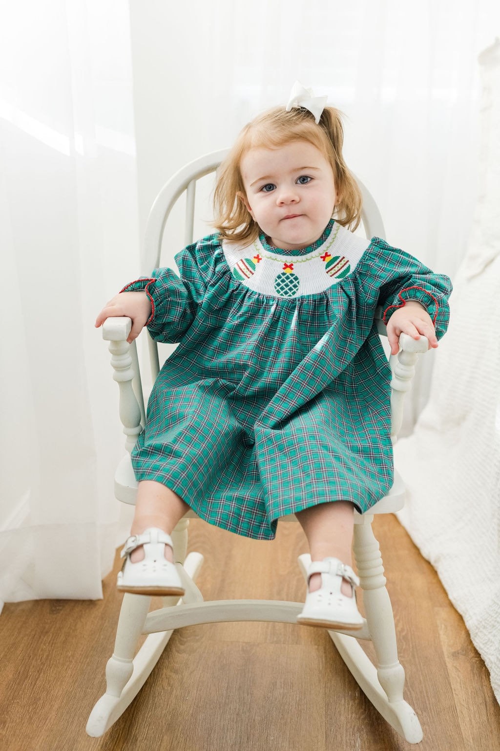 Ornament Smocked Dress
