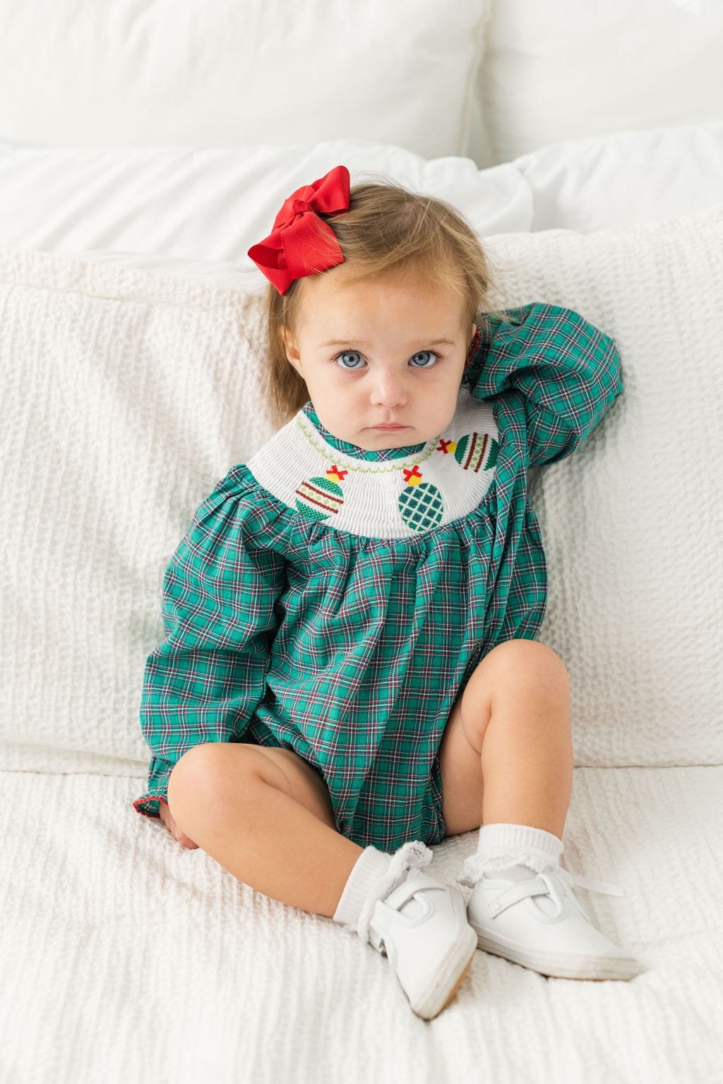 Ornament Smocked Bubble