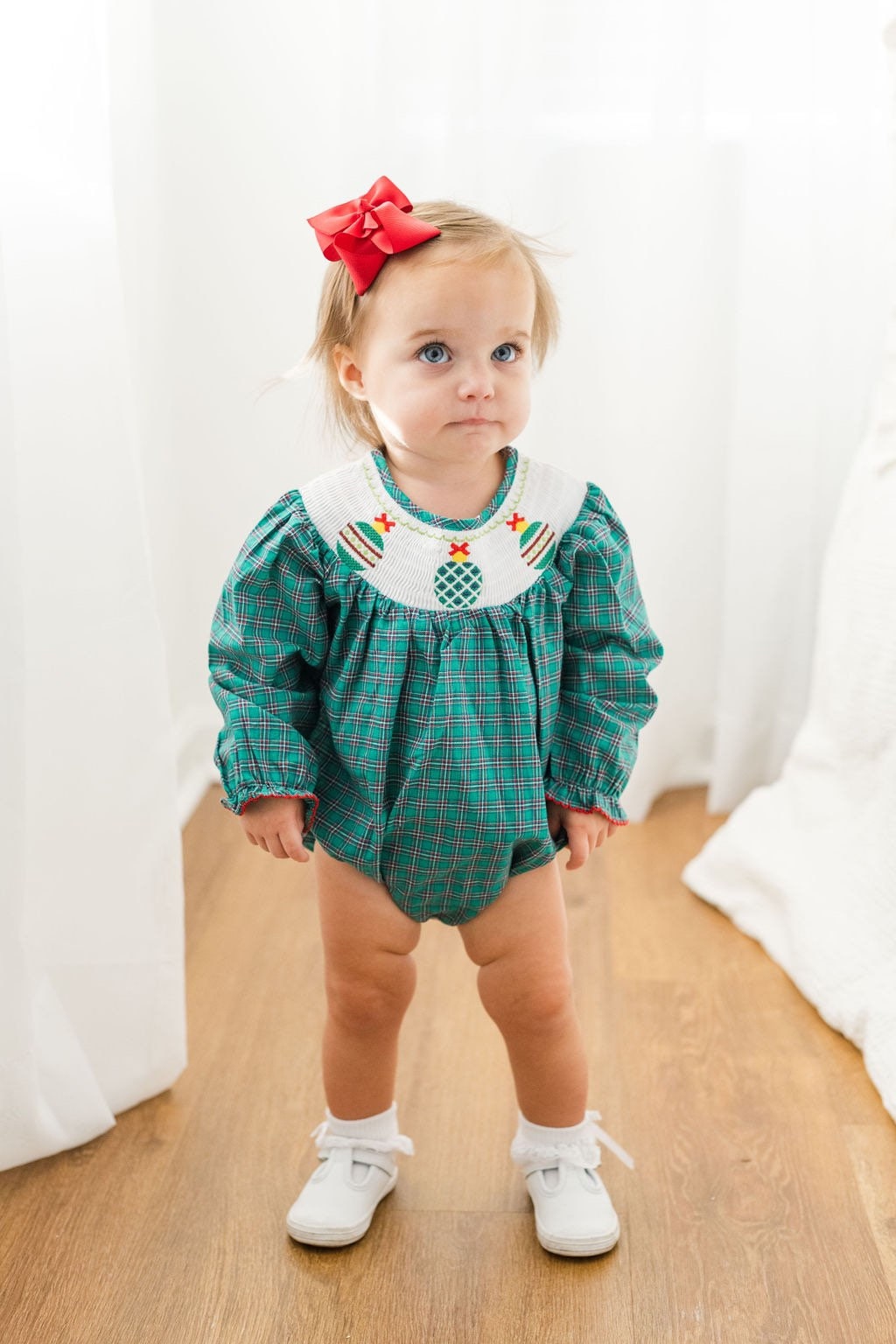 Ornament Smocked Bubble