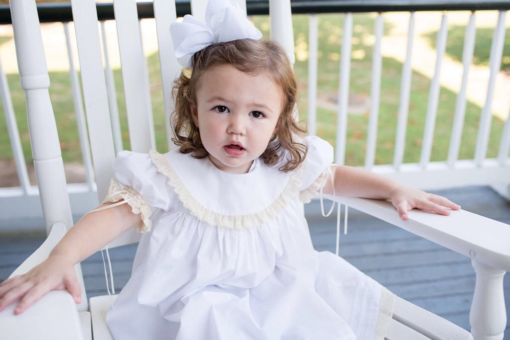 At Last Heirloom Dress in White