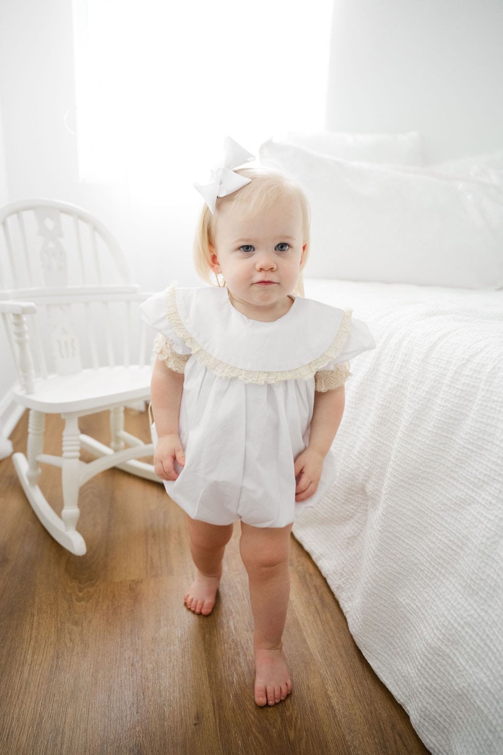 At Last Heirloom Girls Bubble in White