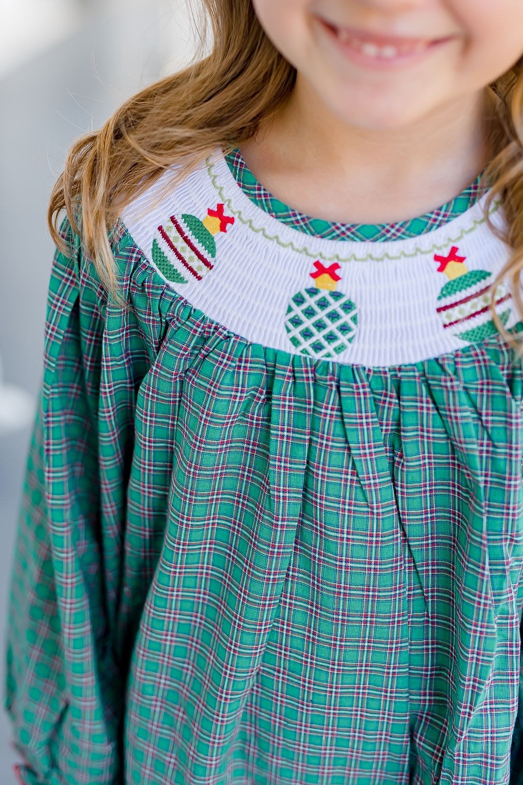 Ornament Smocked Dress