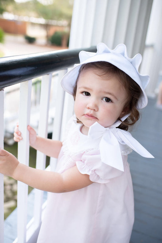 White Classic Bonnet