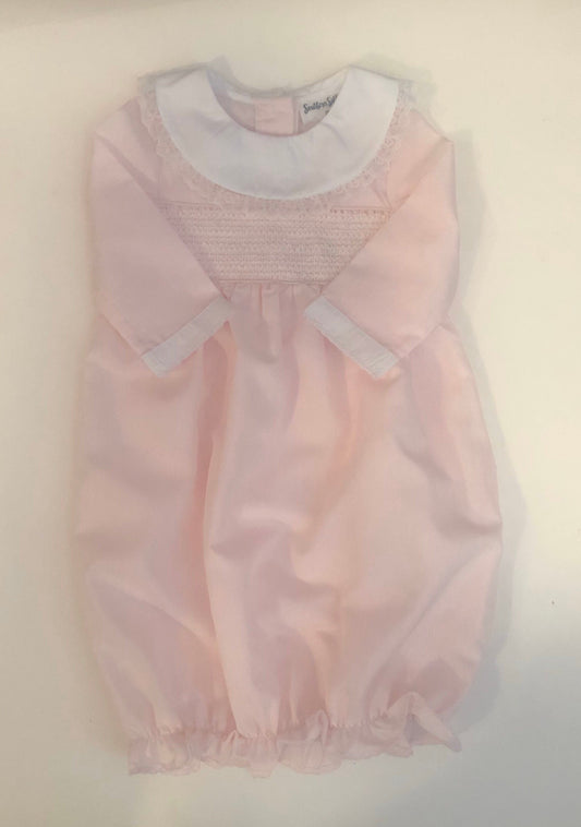 Bless Your Heart Girls Smocked Gown