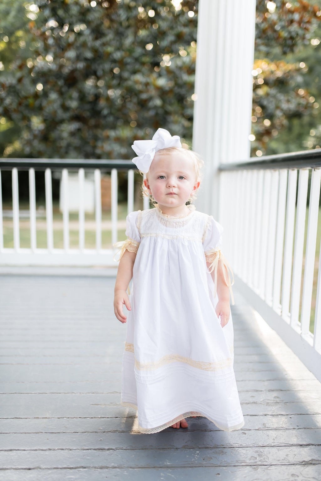 The Victorian Heirloom Dress in White