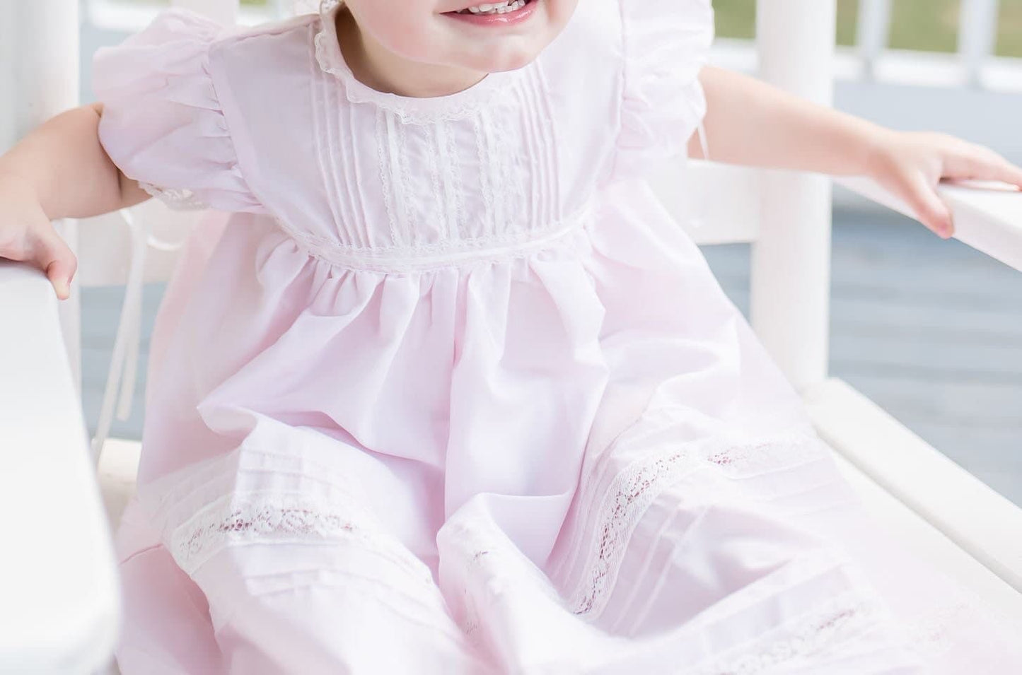 The Duchess Heirloom Dress in Pink