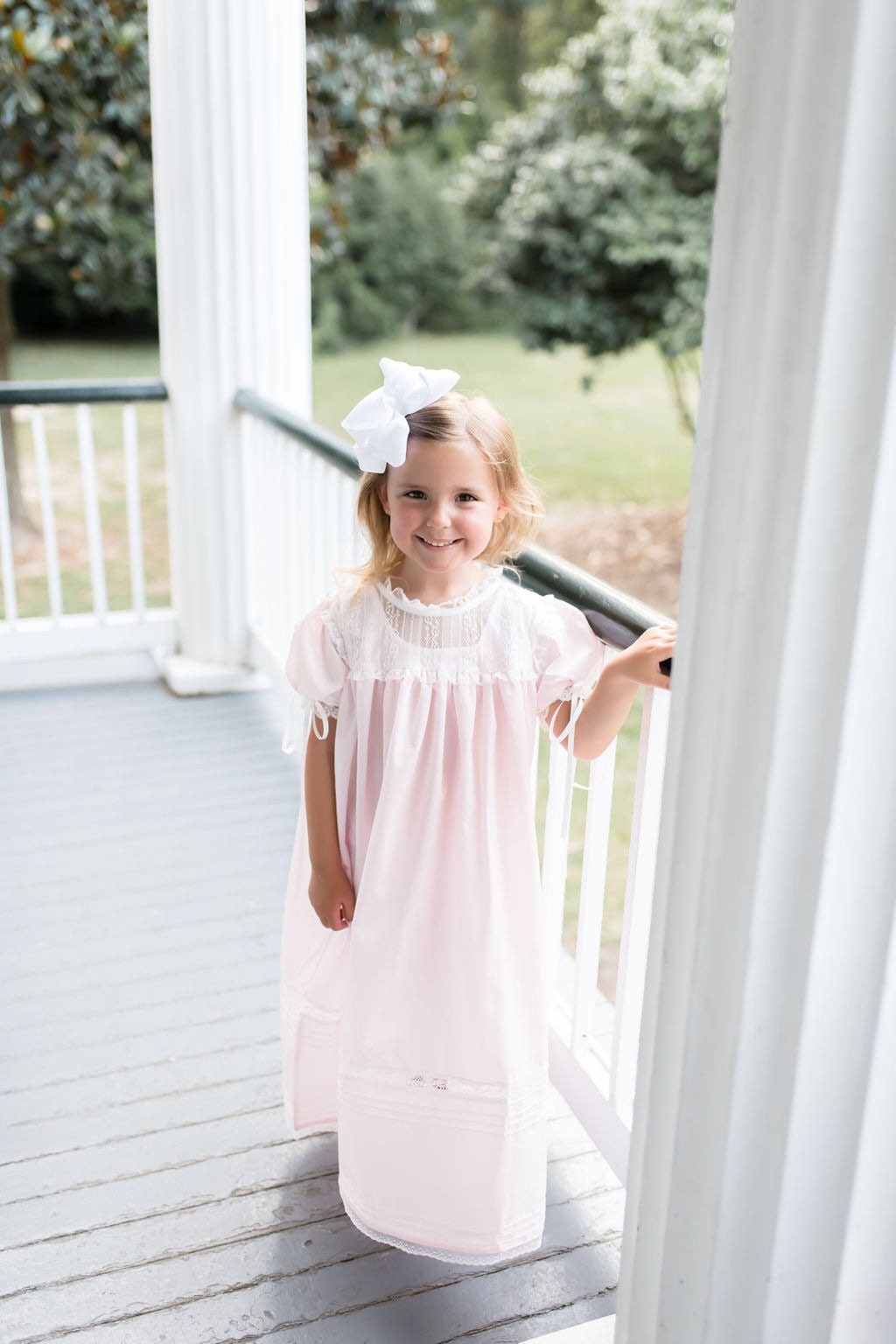 The Victorian Heirloom Dress in Pink 18M The Victorian Heirloom Dress in Pink 18M