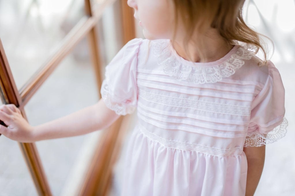 The Classic Heirloom Dress in Pink