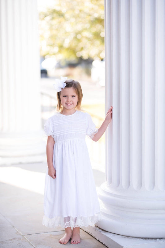 The Classic Heirloom Dress in White