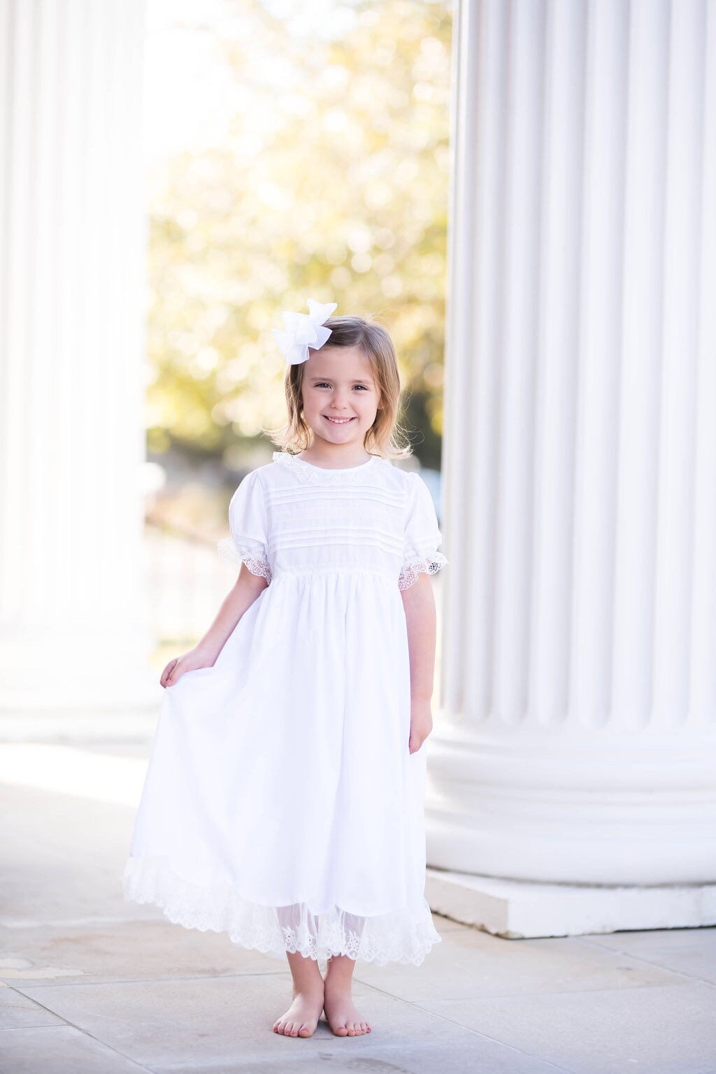 The Classic Heirloom Dress in White