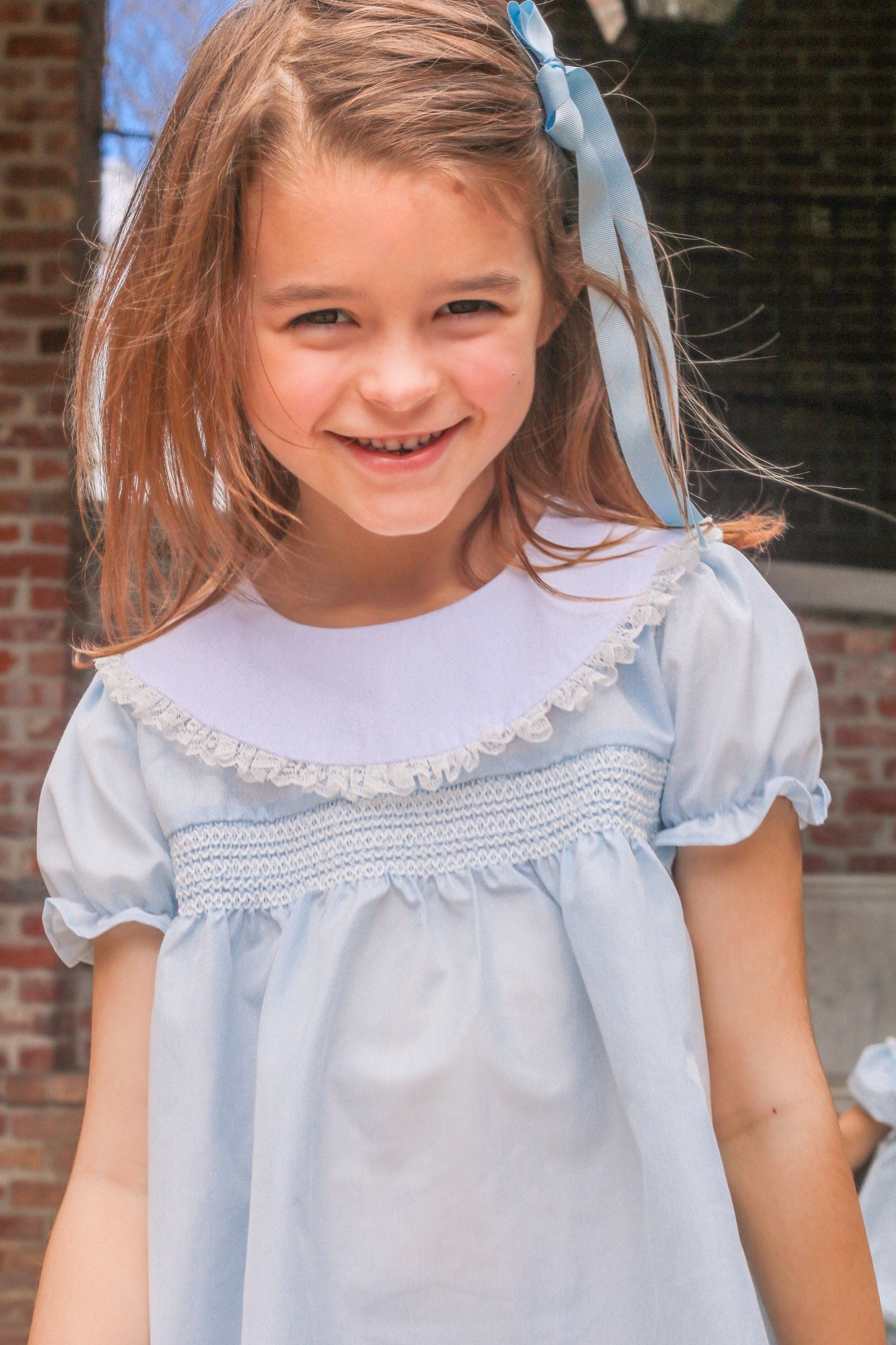Bless Your Heart Smocked Blue Dress Bless Your Heart Smocked Blue Dress