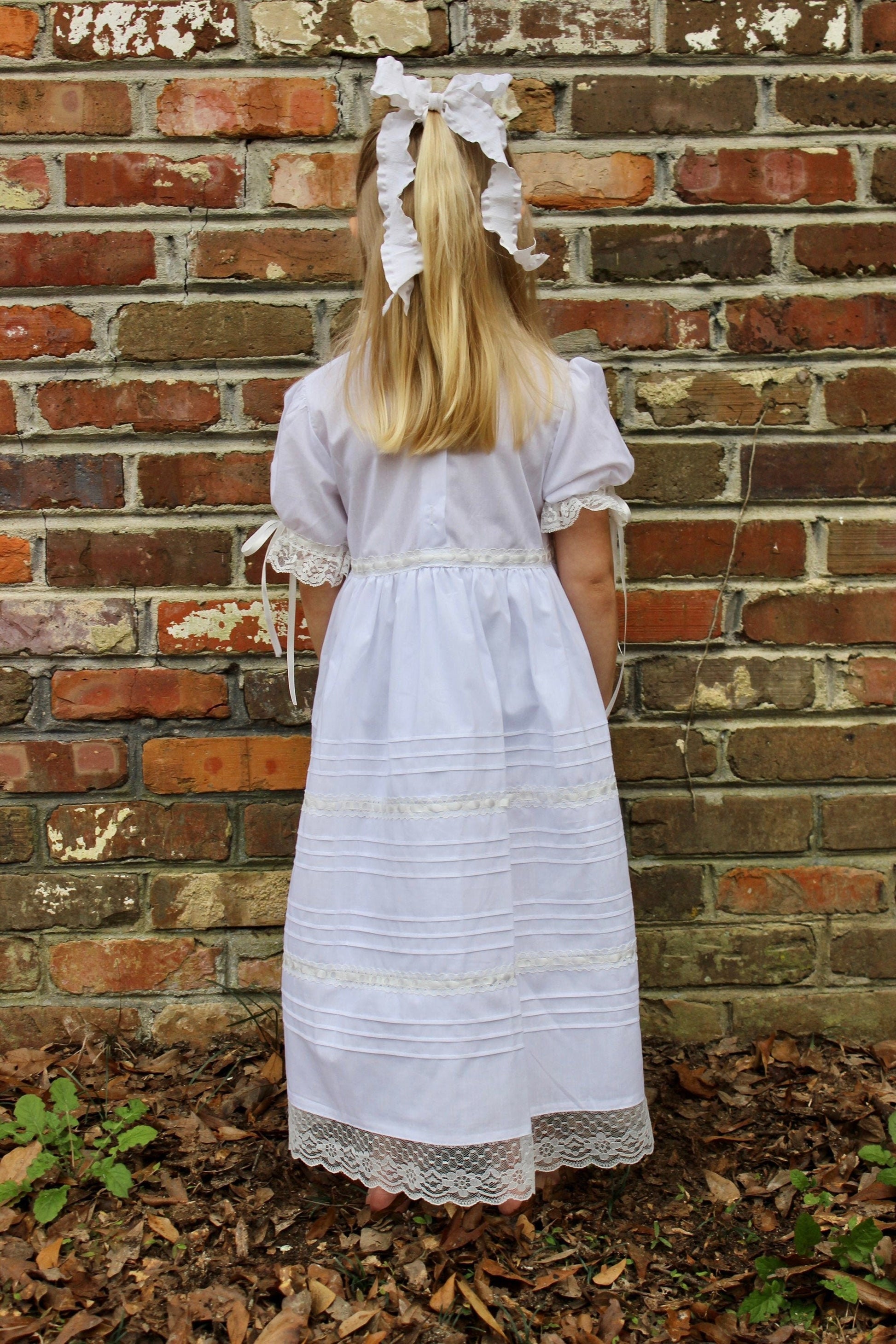 The Elizabeth Heirloom Dress in White